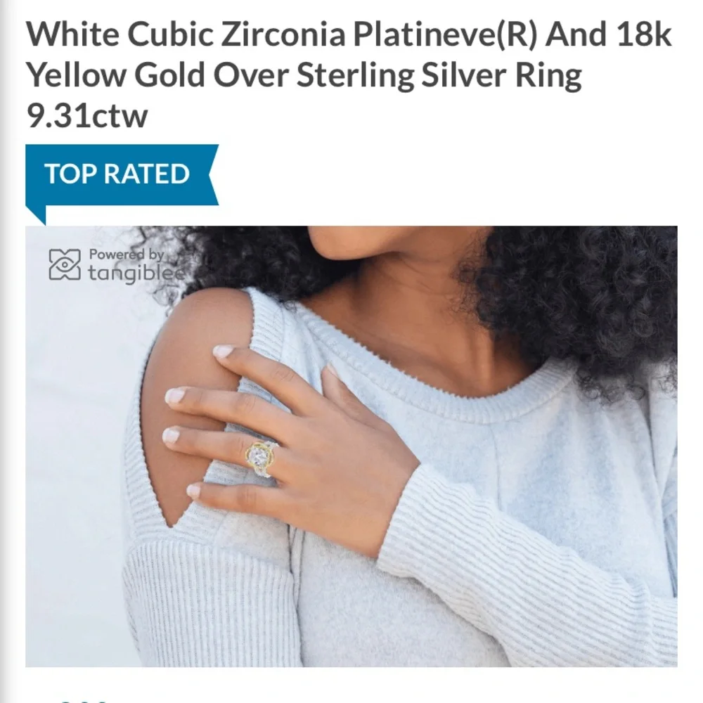 Vanna K CZ Ring